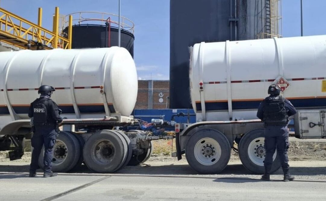 Aseguran más de un millón 600 mil litros de huachicol en cateo a empresa en Guanajuato (19/10/2025). Foto: Especial