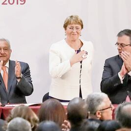 Bachelet encuentra a México como un “país en guerra”