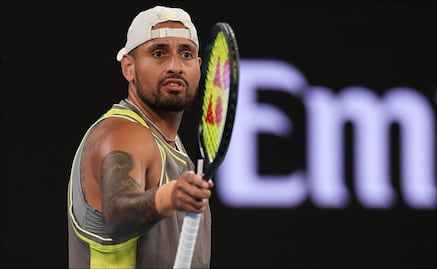 Kyrgios se retira del UTS Guadalajara 2025 por lesión; Fognini lo sustituye