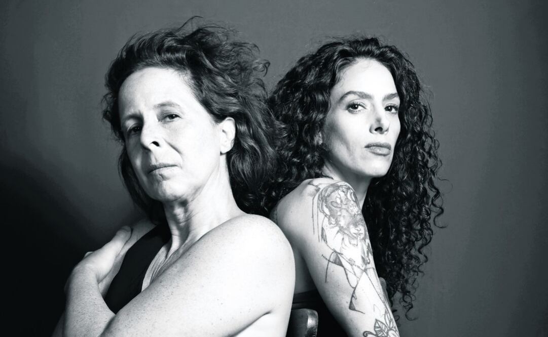 Las actrices Carolina Politi y Ximena González Rubio interpretan, respectivamente a Medea y Creúsa. Foto: Hector Ortega