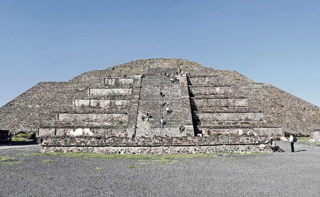 La zona arqueológica de Teotihuacan. Foto: Archivo