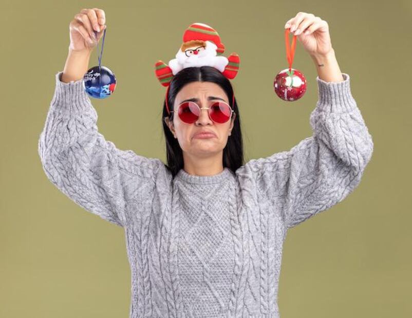 El fanatismo por la decoración navideña. Fuente: Freepik.