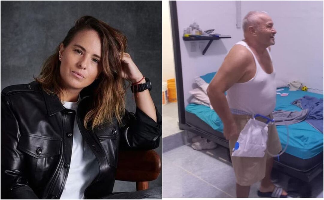En una de las imágenes se ve el deterioro del magnate, el cual lucía con poca masa muscular. Fotos: Instagram y X