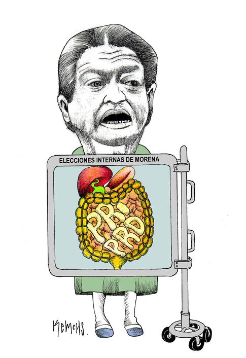 Mostrando las entrañas