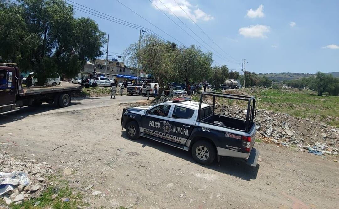 Los vecinos de la zona al escuchar las detonaciones del arma de fuego, llamaron al Centro de Mando y al lugar llegaron elementos de la Policía Municipal de Ecatepec adscritos a ese cuadrante. Foto: Especial