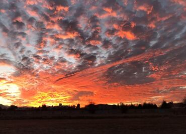 Así luce el atardecer en Metepec: Delfina comparte imágenes del cielo mexiquense