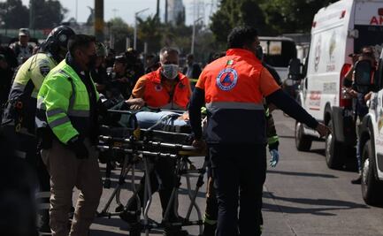 Accidente metro CDMX: “Venía hablando por el teléfono, todo oscuro y ya no supe nada”