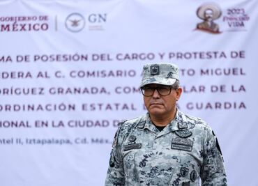 CDMX tiene nuevo coordinador de la Guardia Nacional