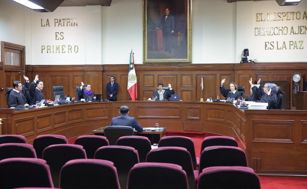 Pleno de la Suprema Corte (07/05/2026). Foto: Especial