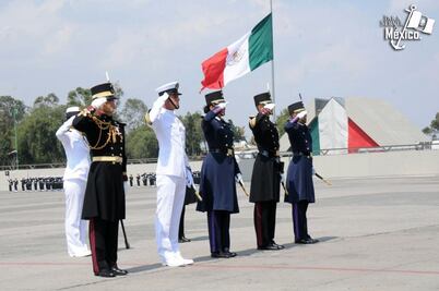 Marina destaca el significado de la Bandera mexicana