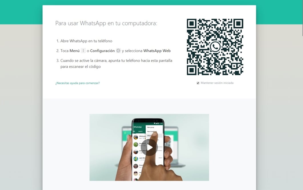 Atacan aplicaciones que utilizan código QR para registrarse, como WhatsApp Web 