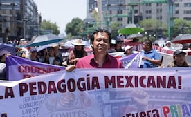 "Migajeros y agachones"; Marx Arriaga arremete contra la SEP por "entregar soberanía educativa" a la Unesco