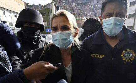 Expresidenta interina de Bolivia, Jeanine Áñez, es trasladada a la Fiscalía de La Paz