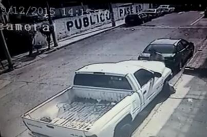 Graban robo de baterías en Naucalpan