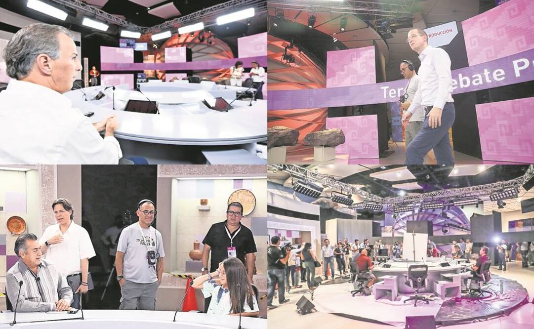 José Antonio Meade, de la coalición Todos por México; Ricardo Anaya, de Por México al Frente y el candidato independiente yJaime Rodríguez Calderón (GERMÁN ESPINOSA. EL UNIVERSAL; CUARTOSCURO, ESPECIAL Y CORTESÍA)