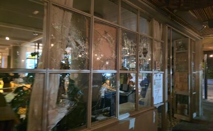 Contabilizan 13 inmuebles con destrozos tras marcha contra la gentrificación en la alcaldía Cuauhtémoc; en uno robaron mercancía