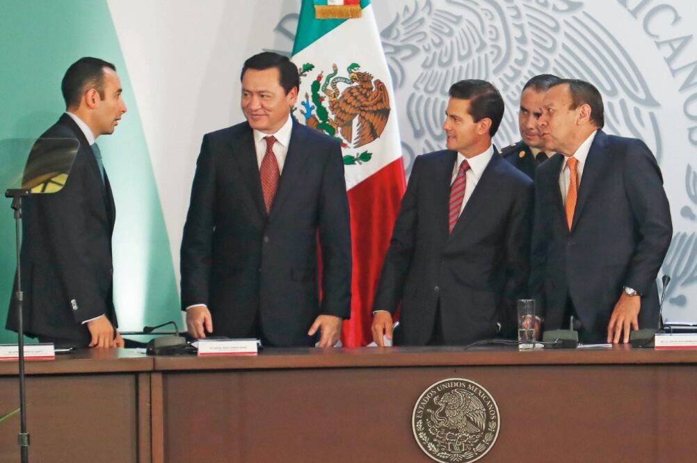 El presidente Enrique Peña Nieto encabezó la 40 Sesión del Consejo Nacional de Seguridad Pública (YADÍN XOLALPA. EL UNIVERSAL)