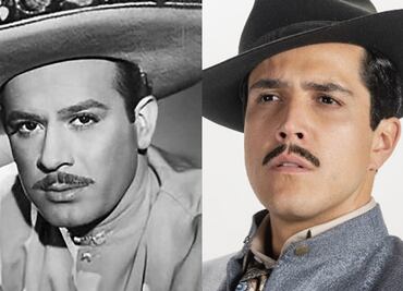 Así lucen Ana Claudia Talancón y Vico Escorcia como las parejas de Pedro Infante en su bioserie