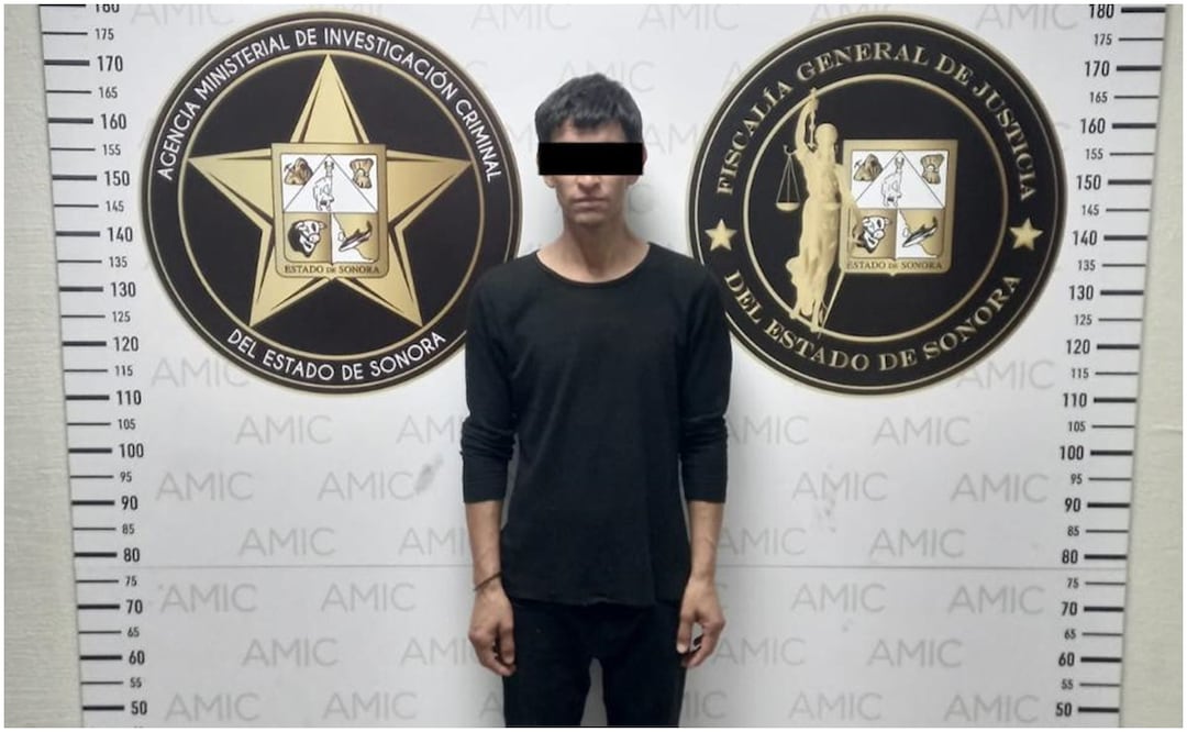 Luis Adrián “N”, de 34 años de edad está acusado de asesinar con violencia a su bebé de 4 meses, en Hermosillo, Sonora. Foto: Fiscalía de Sonora