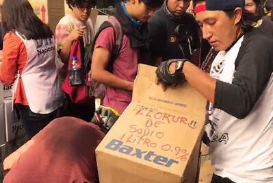 Uber transporta medicinas a puntos críticos  