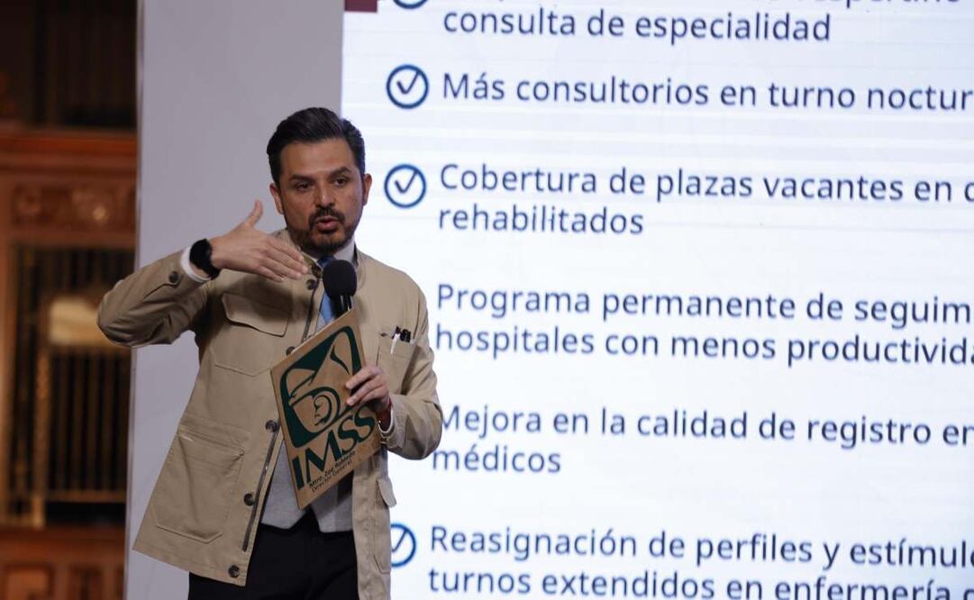 IMSS e ISSSTE avanzan en cirugías y consultas. Foto: Diego Simón / EL UNIVERSAL