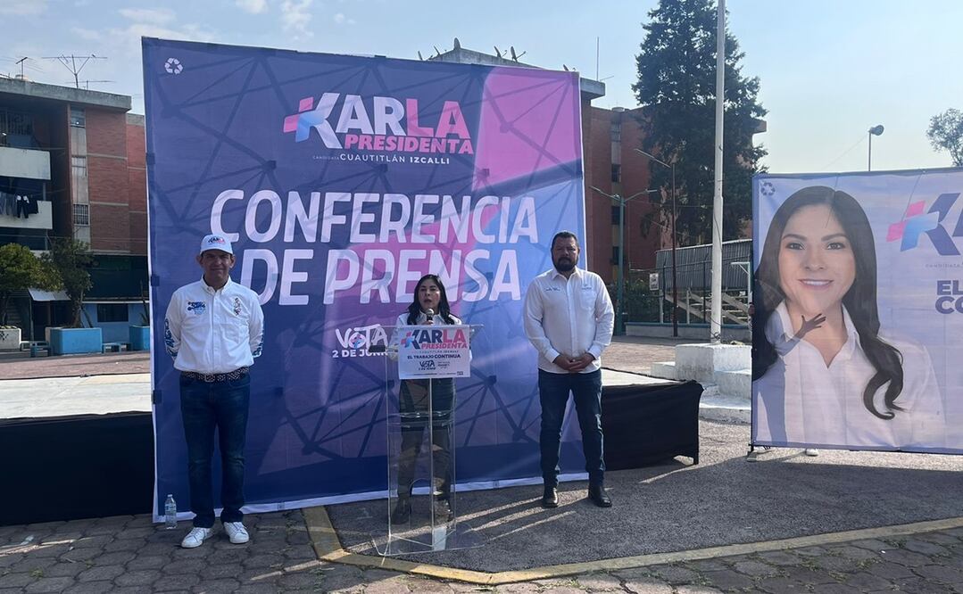 Arranque de campaña de Karla Fiesco. Foto: Especial