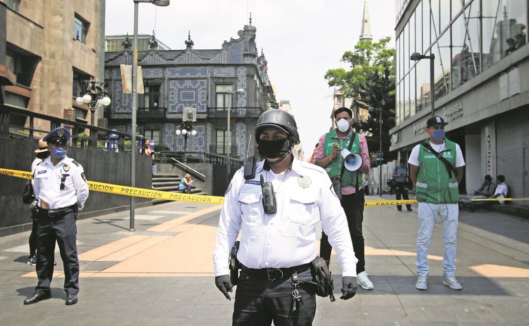 Cumplen con medidas sanitarias 92% de comerciantes del Centro Histórico