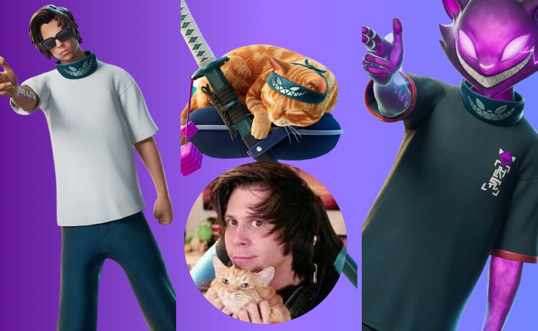 l Rubius y su skin en Fortnite apoyan a refugios de animales de todo el mundo. Foto: El Universal