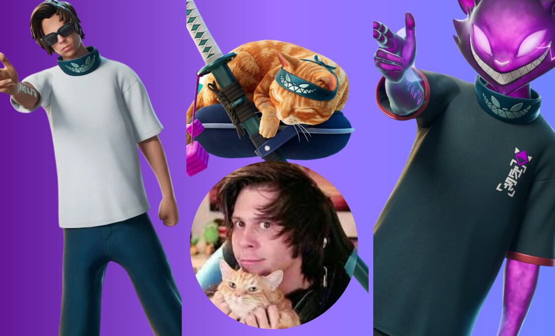 l Rubius y su skin en Fortnite apoyan a refugios de animales de todo el mundo. Foto: El Universal