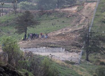 Dañan acueducto historico del Cerro del Tetzcotzinco, Texcoco