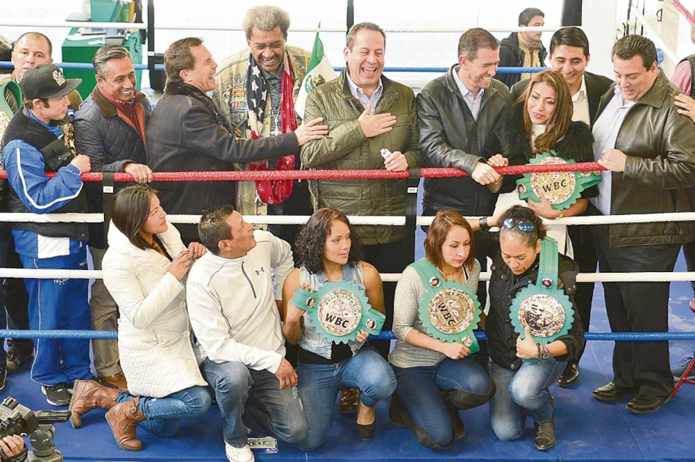 El nuevo gimnasio de combates en el Otomí, a una altura de 3,200m (ESPECIAL. EL UNIVERSAL)