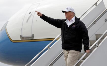 Trump llega a Texas e insiste en la construcción de un muro