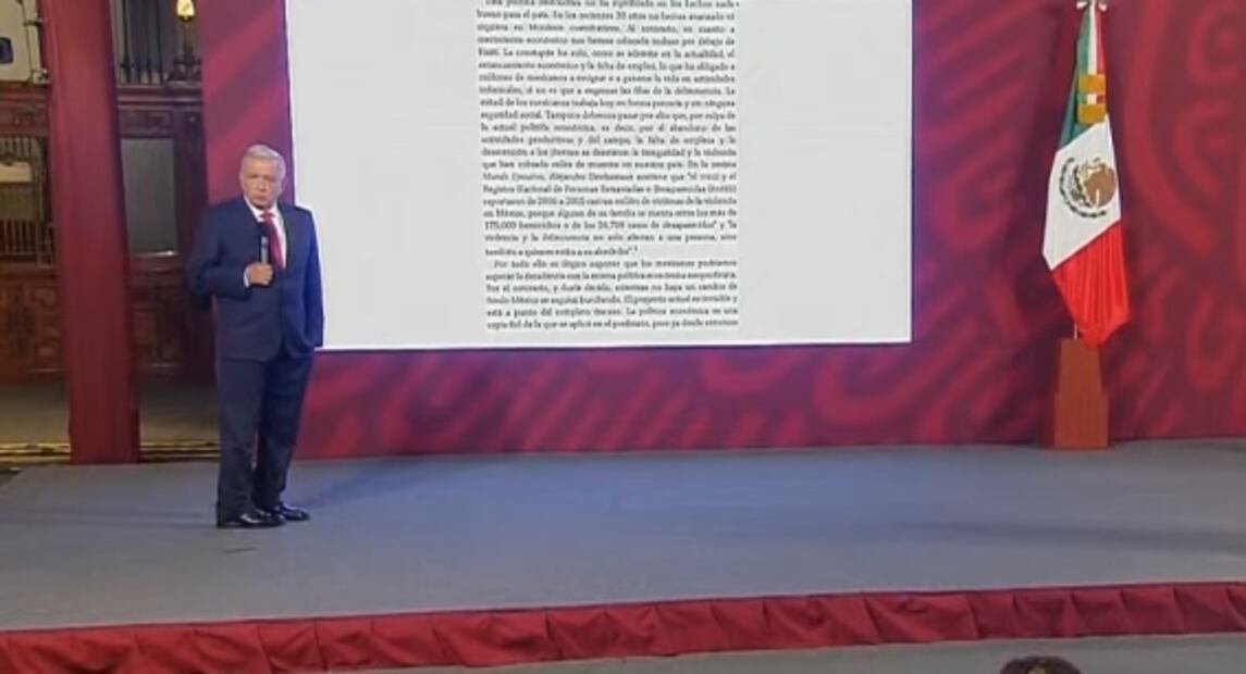 La mañanera de AMLO, 6 de septiembre, minuto a minuto