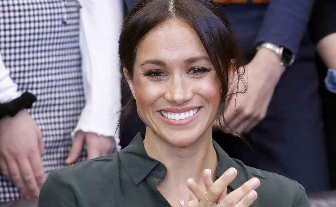 La duquesa de Sussex visitó por primera vez la región a la que pertenece su título real. Foto: AFP