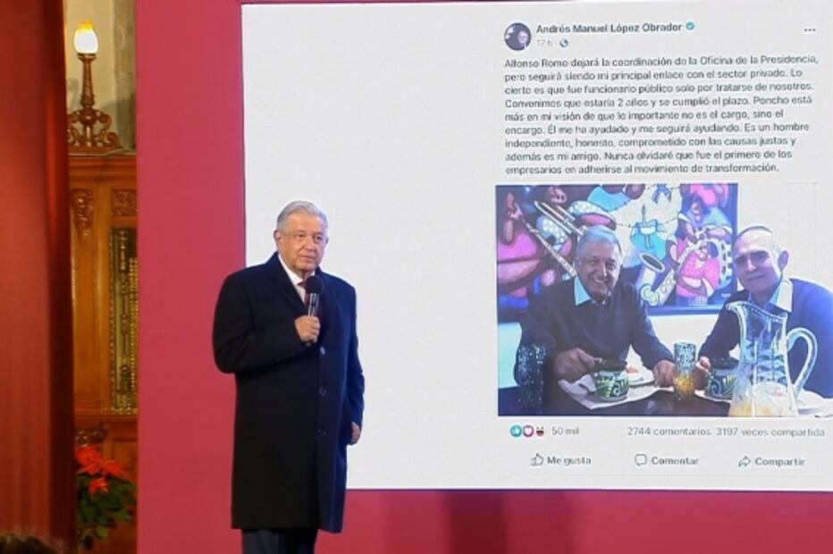 La mañanera de AMLO, 3 de diciembre, minuto a minuto