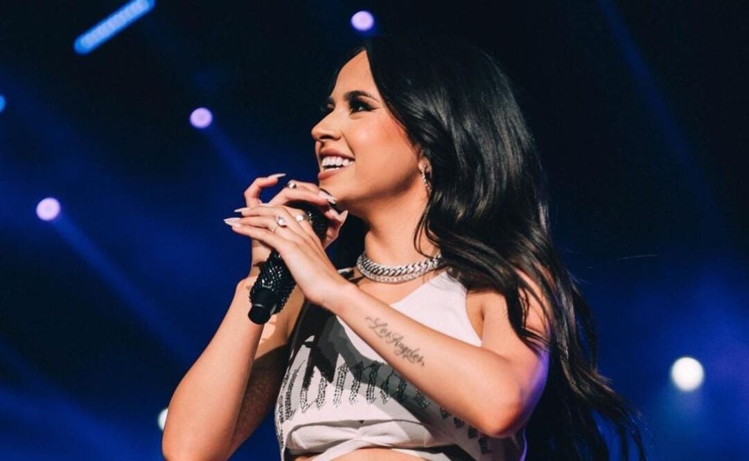 Becky G es una de las artistas del momento más fashonistas. Fuente: Instagram @iambeckyg