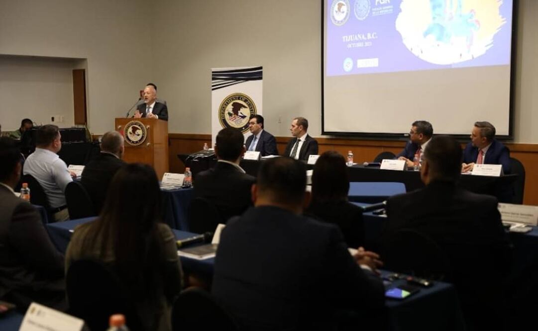 Estados Unidos brinda talleres a personal de la FGR para el combate al tráfico de fentanilo / Foto: Especial