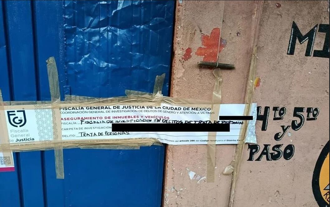 Los detenidos señalados como responsables de trata de personas fueron puestos a disposición de la Fiscalía Especializada vs Trata de Personas. Foto: especial