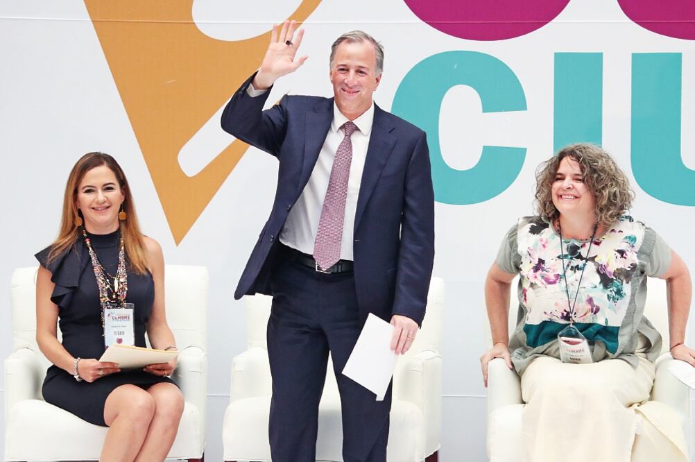 El candidato José Antonio Meade aseguró que gracias a la Ley de Seguridad Interior, hoy las entidades tienen la obligación de explicar cuál es la situación en su estado cuando quieren pedir el auxilio de las Fuerzas Armadas. (ARIEL OJEDA. EL UNIVERSAL)