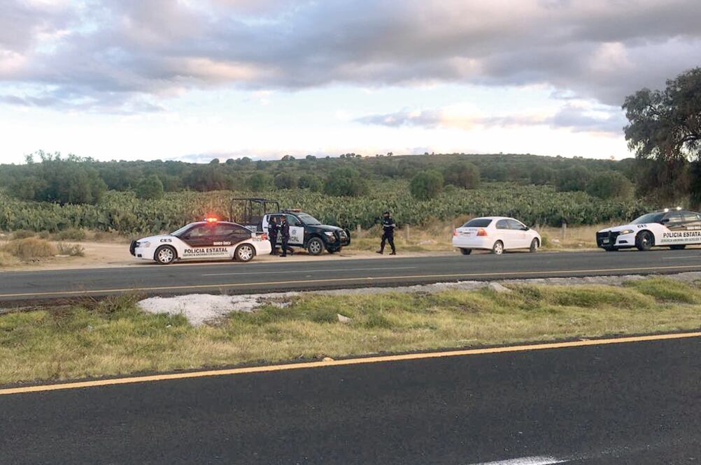 De acuerdo con el testimonio de los escoltas de Adolfo Lagos Espinosa, sujetos armados salieron de entre nopaleras, en el kilómetro 44 de la carretera México-Tulancingo, para despojarlo de su bicicleta. (ESPECIAL)