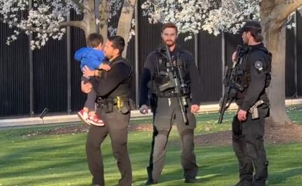 VIDEO: Niño se filtra al jardín de la Casa Blanca; es interceptado por el Servicio Secreto
