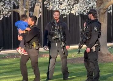 VIDEO: Niño se filtra al jardín de la Casa Blanca; es interceptado por el Servicio Secreto