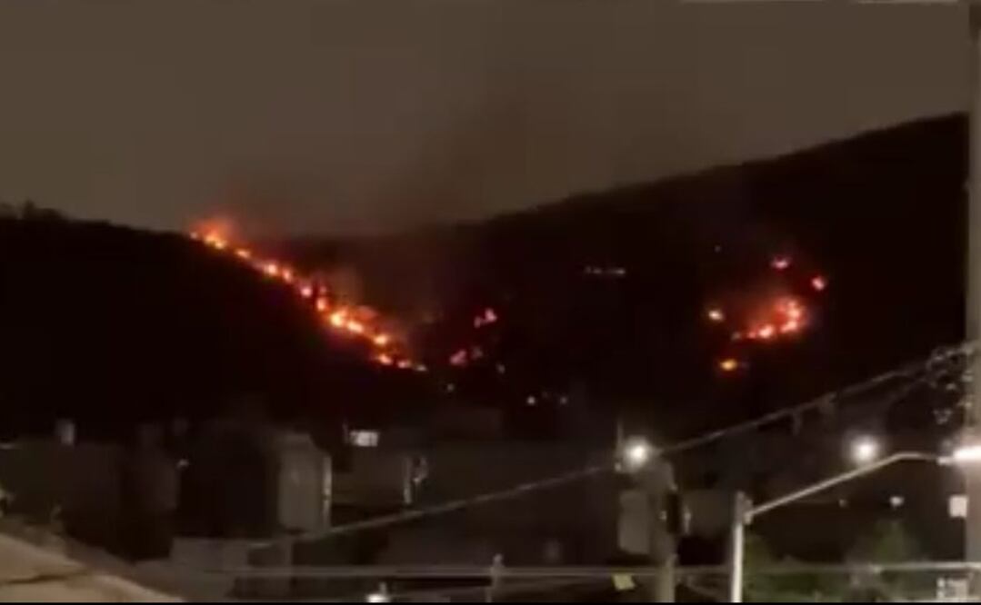 El fuego se originó muy cerca de la zona de San Marcos, afectando entre 3 y 4 hectáreas del lugar. Foto: Especial