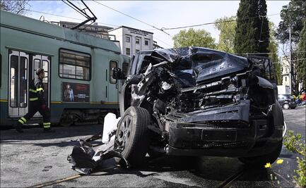 El capitán de la Lazio, Ciro Immobile, chocó con un tranvía; viajaba con sus dos hijas