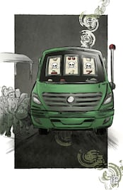 Máquina traga-vidas