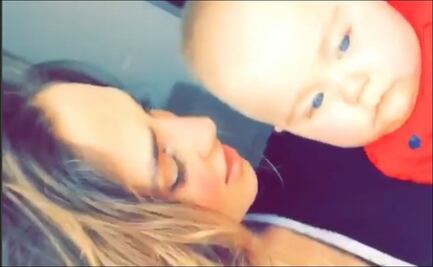 Con tierno video, Anahí muestra el parecido entre ella y su hijo