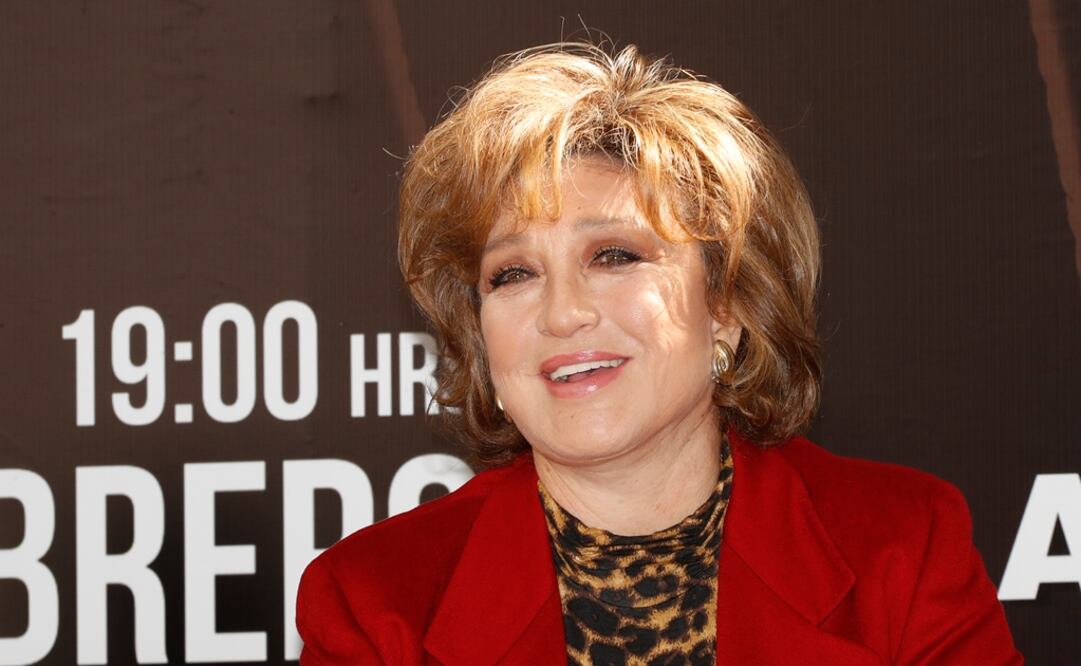 Angélica María asegura que fue una niña feliz. Foto: Berenice Fregoso / Archivo EL UNIVERSAL