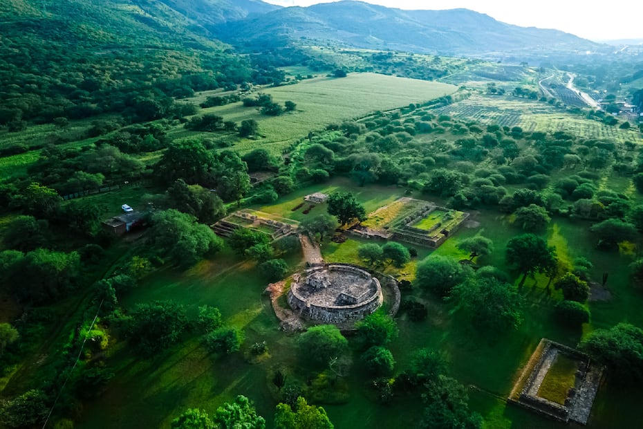 Los Toriles, uno de los sitios arqueológicos más importantes de Nayarit. Foto: Cortesía