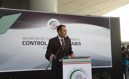 Propone Gil Zuarth mercado regulador de marihuana