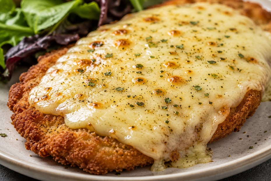 Las milanesas suizas son una versión adaptada de la receta original. Foto: Imagen generada con IA